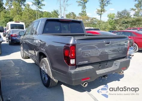 2025 Honda Ridgeline Rtl z USA, uszkodzony, nr VIN 5FPYK3F59SB040722